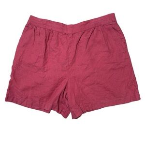 Boden Women’s Size 14 Pull-On Linen Shorts